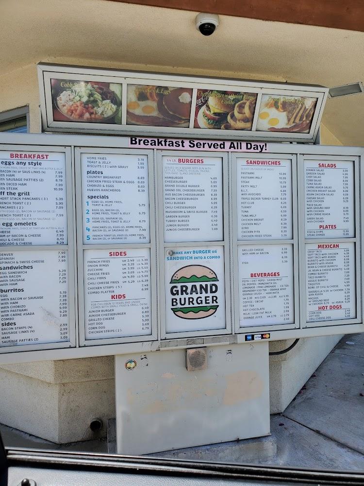 Grand Burger Menu image 4